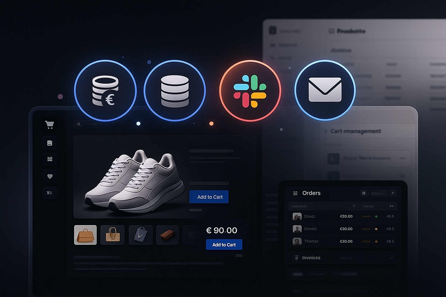 Integrāciju kartes ilustrācija