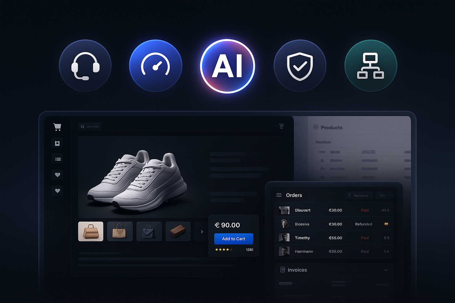 Platformas pārskata ilustrācija